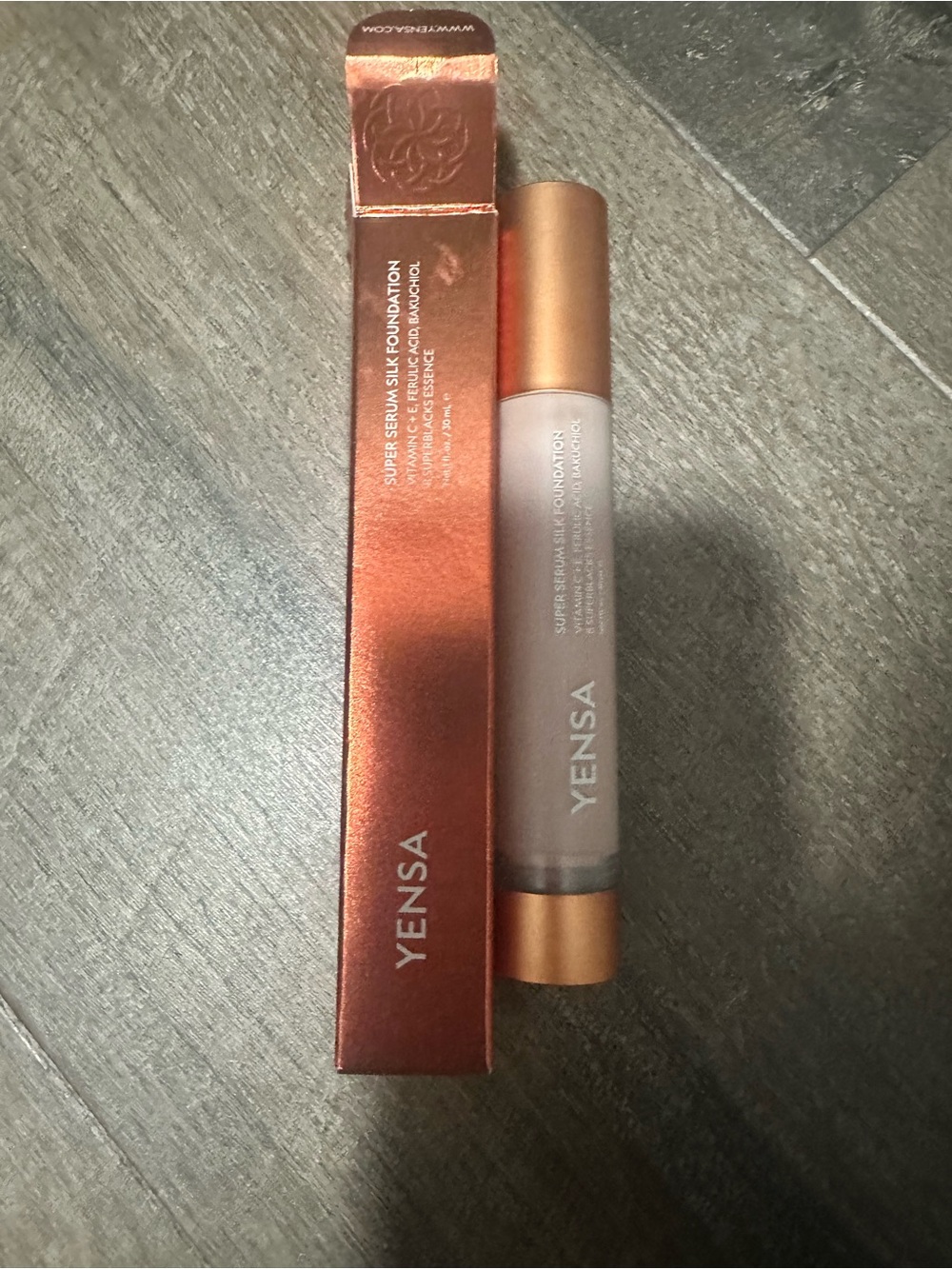 Yensa Super Serum Silk Foundation - fair 1 full size